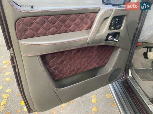 Фиолетовый Мерседес Г-Класс, объемом двигателя 4.97 л и пробегом 269 тыс. км за 18500 $, фото 10 на Automoto.ua