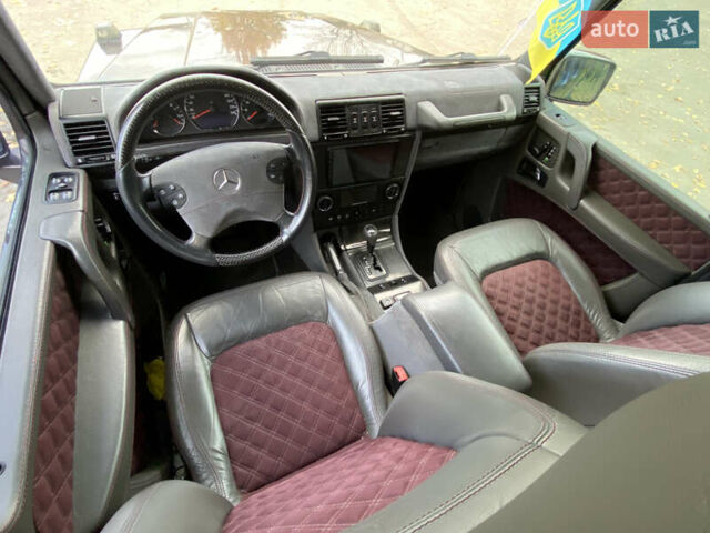 Фиолетовый Мерседес Г-Класс, объемом двигателя 4.97 л и пробегом 269 тыс. км за 18500 $, фото 13 на Automoto.ua