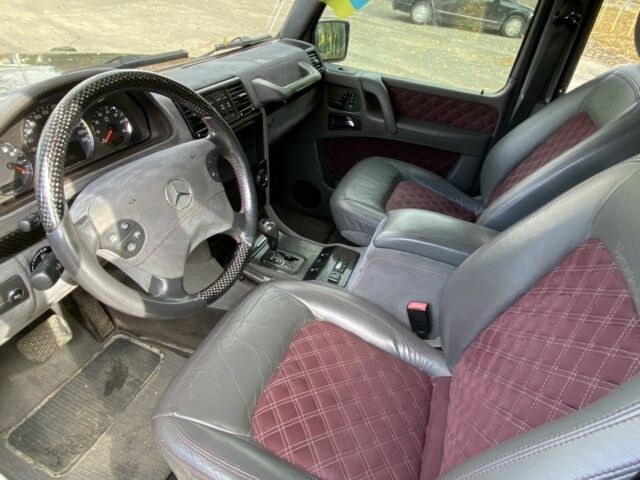 Фиолетовый Мерседес Г-Класс, объемом двигателя 5 л и пробегом 242 тыс. км за 18500 $, фото 11 на Automoto.ua