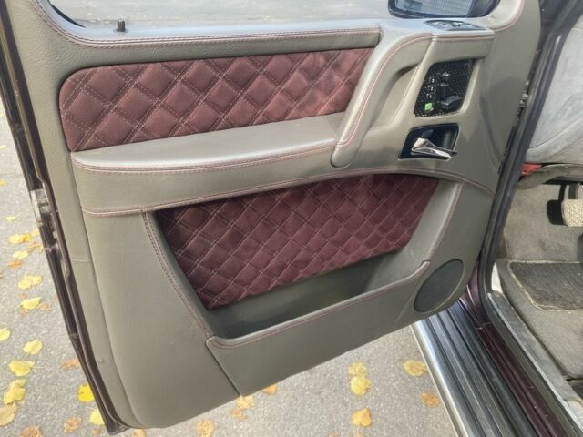 Фиолетовый Мерседес Г-Класс, объемом двигателя 5 л и пробегом 242 тыс. км за 18500 $, фото 10 на Automoto.ua