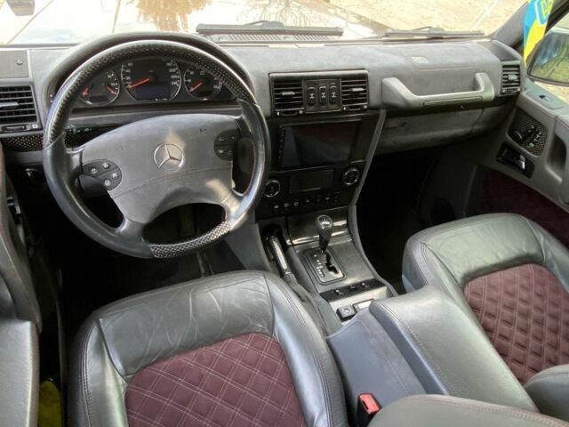 Фиолетовый Мерседес Г-Класс, объемом двигателя 5 л и пробегом 242 тыс. км за 18500 $, фото 12 на Automoto.ua