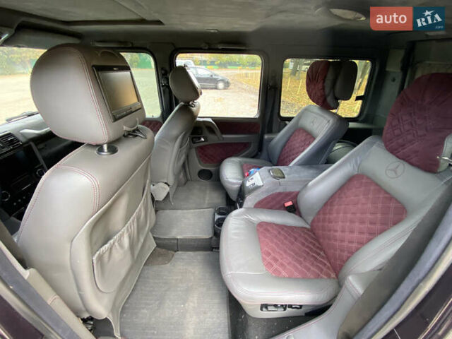 Фиолетовый Мерседес Г-Класс, объемом двигателя 4.97 л и пробегом 269 тыс. км за 18500 $, фото 20 на Automoto.ua