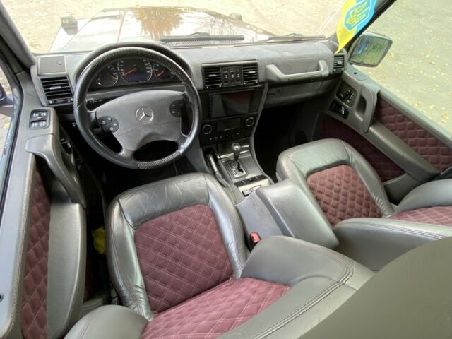 Фиолетовый Мерседес Г-Класс, объемом двигателя 5 л и пробегом 242 тыс. км за 18500 $, фото 13 на Automoto.ua