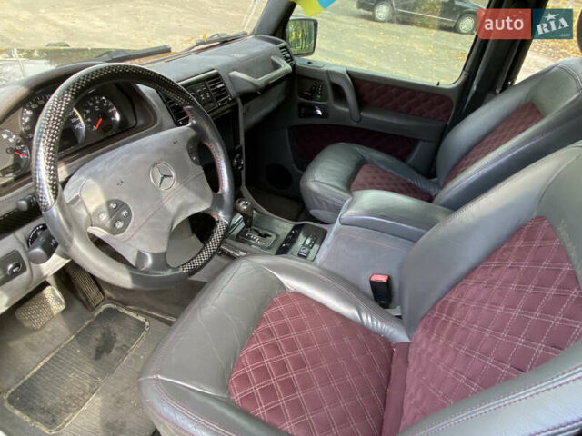 Фиолетовый Мерседес Г-Класс, объемом двигателя 4.97 л и пробегом 269 тыс. км за 18500 $, фото 11 на Automoto.ua