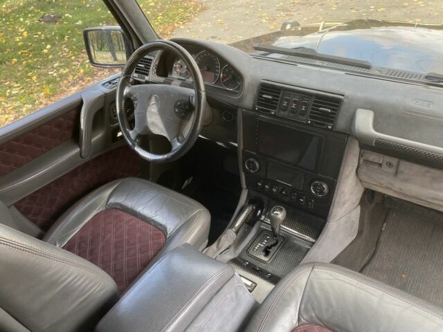 Фиолетовый Мерседес Г-Класс, объемом двигателя 5 л и пробегом 242 тыс. км за 18500 $, фото 15 на Automoto.ua