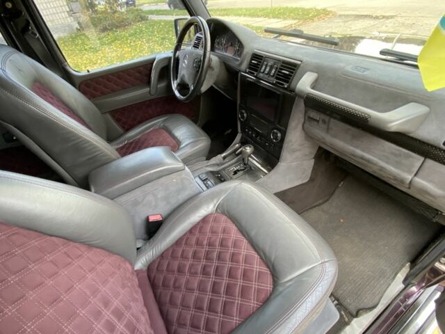 Фиолетовый Мерседес Г-Класс, объемом двигателя 5 л и пробегом 242 тыс. км за 18500 $, фото 16 на Automoto.ua