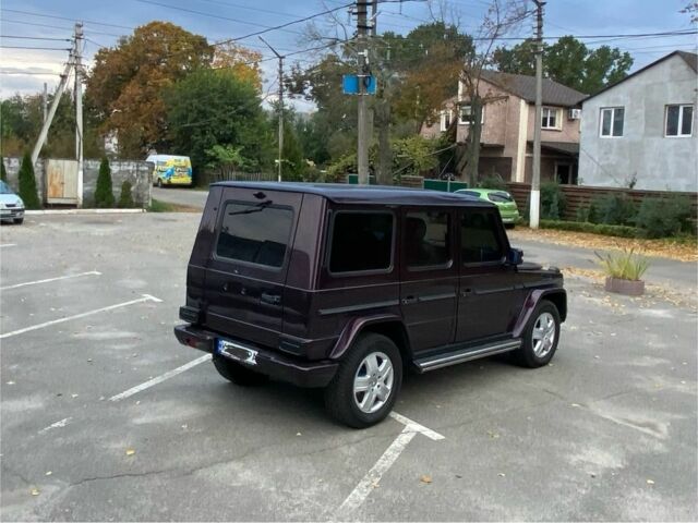 Фиолетовый Мерседес Г-Класс, объемом двигателя 5 л и пробегом 242 тыс. км за 18500 $, фото 5 на Automoto.ua