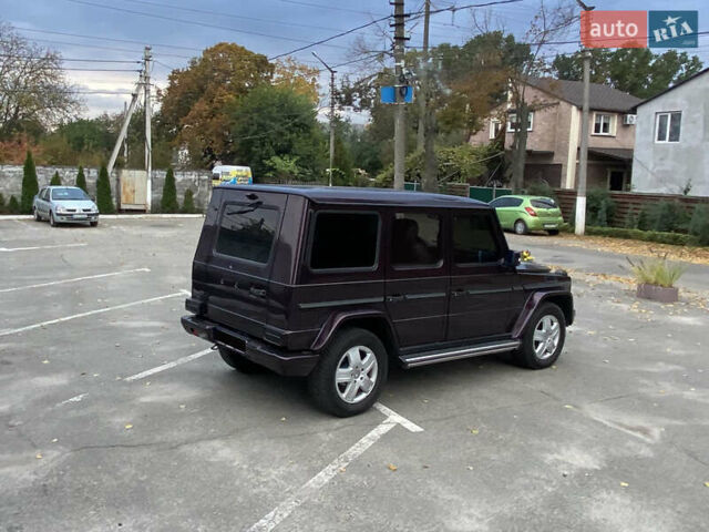 Фиолетовый Мерседес Г-Класс, объемом двигателя 4.97 л и пробегом 269 тыс. км за 18500 $, фото 6 на Automoto.ua