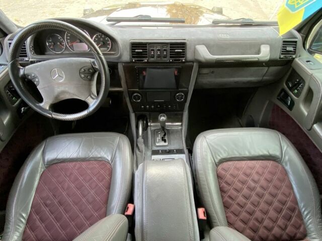 Фиолетовый Мерседес Г-Класс, объемом двигателя 5 л и пробегом 242 тыс. км за 18500 $, фото 14 на Automoto.ua