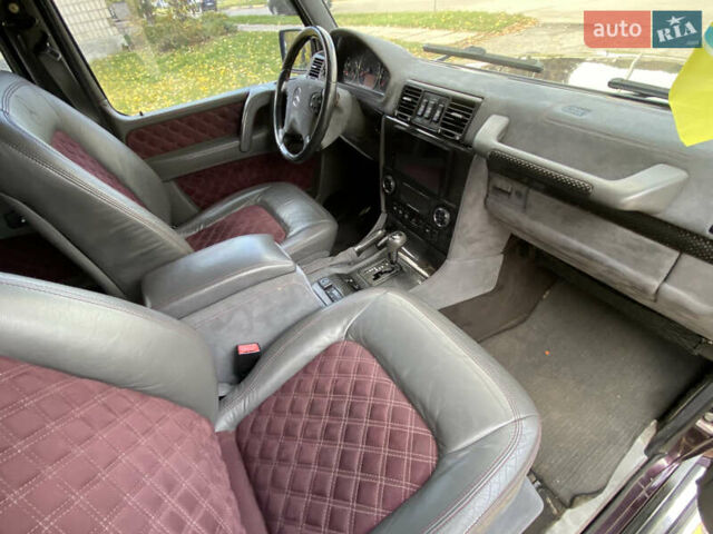 Фиолетовый Мерседес Г-Класс, объемом двигателя 4.97 л и пробегом 269 тыс. км за 18500 $, фото 16 на Automoto.ua