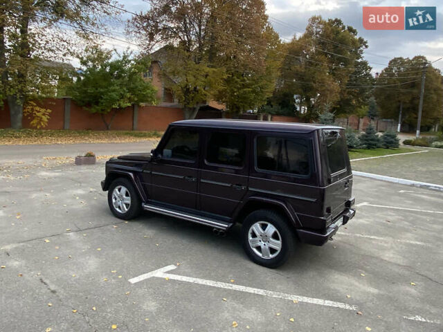 Фиолетовый Мерседес Г-Класс, объемом двигателя 4.97 л и пробегом 269 тыс. км за 18500 $, фото 7 на Automoto.ua