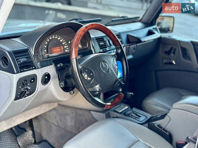 Серый Мерседес Г-Класс, объемом двигателя 4 л и пробегом 276 тыс. км за 33500 $, фото 42 на Automoto.ua