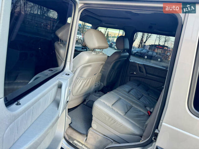 Серый Мерседес Г-Класс, объемом двигателя 4 л и пробегом 276 тыс. км за 33500 $, фото 48 на Automoto.ua