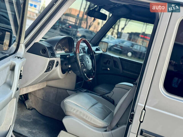 Серый Мерседес Г-Класс, объемом двигателя 4 л и пробегом 276 тыс. км за 33500 $, фото 35 на Automoto.ua