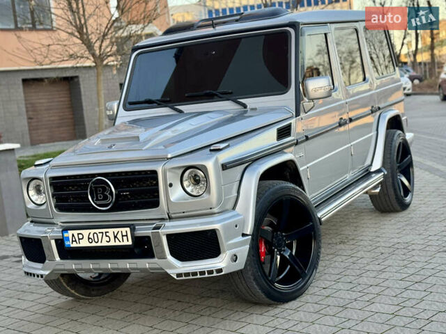Серый Мерседес Г-Класс, объемом двигателя 4 л и пробегом 276 тыс. км за 33500 $, фото 6 на Automoto.ua