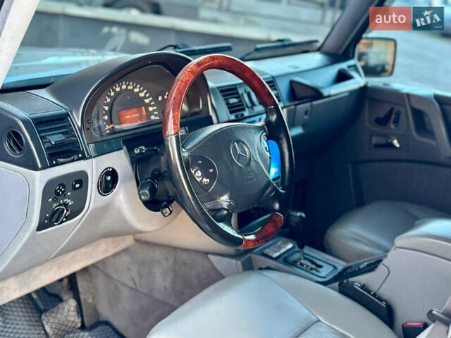 Серый Мерседес Г-Класс, объемом двигателя 4 л и пробегом 370 тыс. км за 29500 $, фото 35 на Automoto.ua