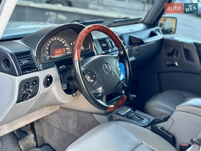 Серый Мерседес Г-Класс, объемом двигателя 4 л и пробегом 276 тыс. км за 33500 $, фото 43 на Automoto.ua