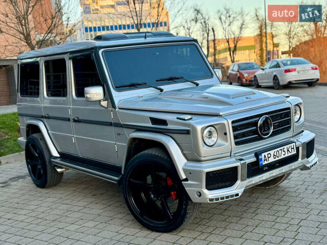 Серый Мерседес Г-Класс, объемом двигателя 4 л и пробегом 370 тыс. км за 29500 $, фото 15 на Automoto.ua