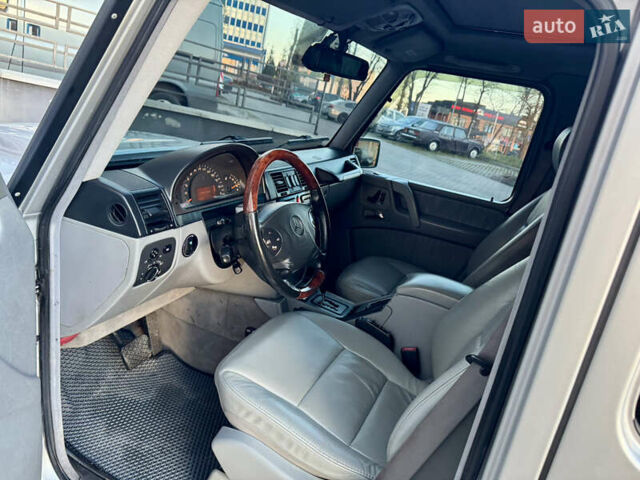 Серый Мерседес Г-Класс, объемом двигателя 4 л и пробегом 276 тыс. км за 33500 $, фото 45 на Automoto.ua