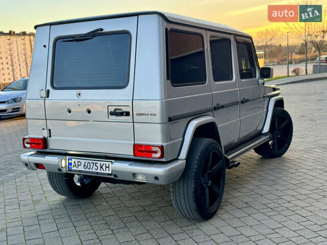 Серый Мерседес Г-Класс, объемом двигателя 4 л и пробегом 276 тыс. км за 33500 $, фото 28 на Automoto.ua