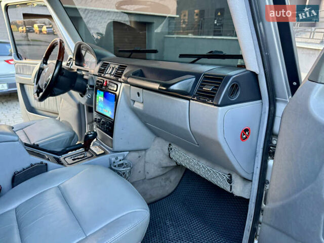 Серый Мерседес Г-Класс, объемом двигателя 4 л и пробегом 276 тыс. км за 33500 $, фото 64 на Automoto.ua