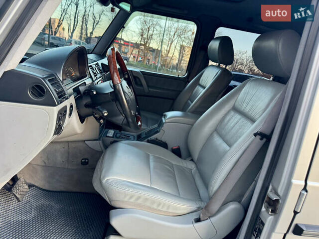 Серый Мерседес Г-Класс, объемом двигателя 4 л и пробегом 276 тыс. км за 33500 $, фото 44 на Automoto.ua