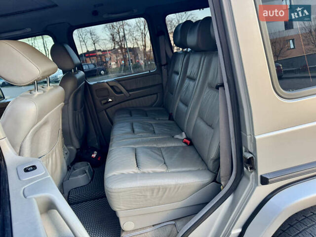 Серый Мерседес Г-Класс, объемом двигателя 4 л и пробегом 276 тыс. км за 33500 $, фото 49 на Automoto.ua