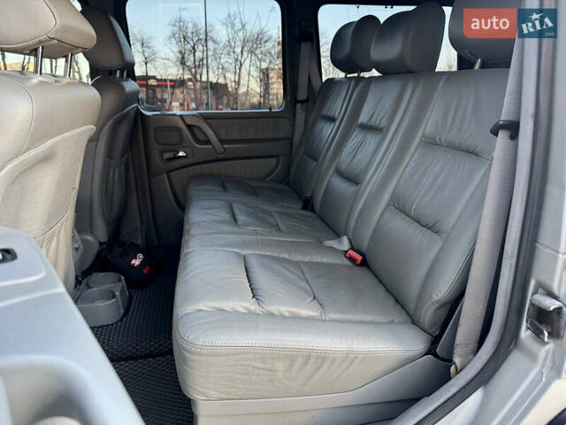 Серый Мерседес Г-Класс, объемом двигателя 4 л и пробегом 276 тыс. км за 33500 $, фото 50 на Automoto.ua