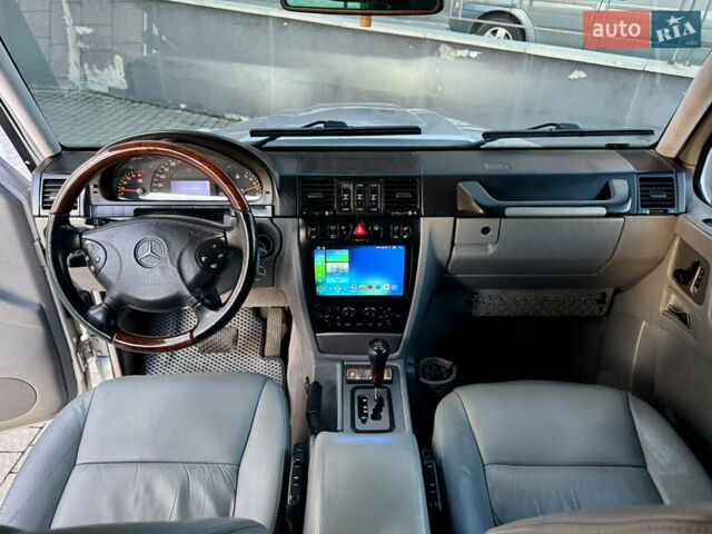Серый Мерседес Г-Класс, объемом двигателя 4 л и пробегом 276 тыс. км за 33500 $, фото 52 на Automoto.ua