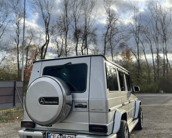 Серый Мерседес Г-Класс, объемом двигателя 5.5 л и пробегом 278 тыс. км за 26999 $, фото 14 на Automoto.ua