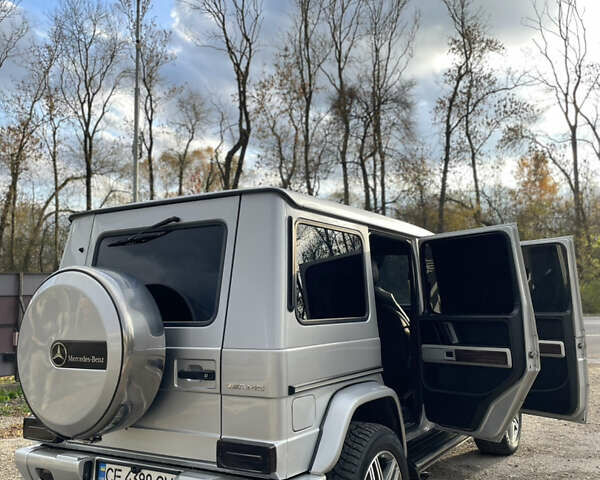 Серый Мерседес Г-Класс, объемом двигателя 5.5 л и пробегом 278 тыс. км за 26999 $, фото 4 на Automoto.ua