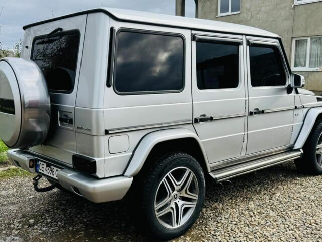 Сірий Мерседес Г-Клас, об'ємом двигуна 5.4 л та пробігом 230 тис. км за 24000 $, фото 5 на Automoto.ua