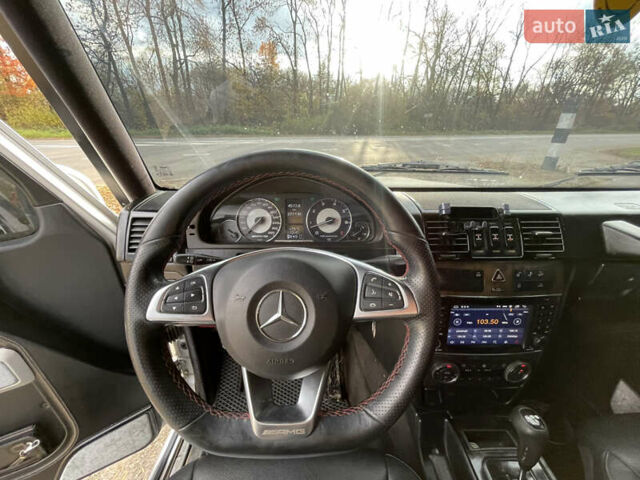 Серый Мерседес Г-Класс, объемом двигателя 5.5 л и пробегом 278 тыс. км за 26999 $, фото 17 на Automoto.ua