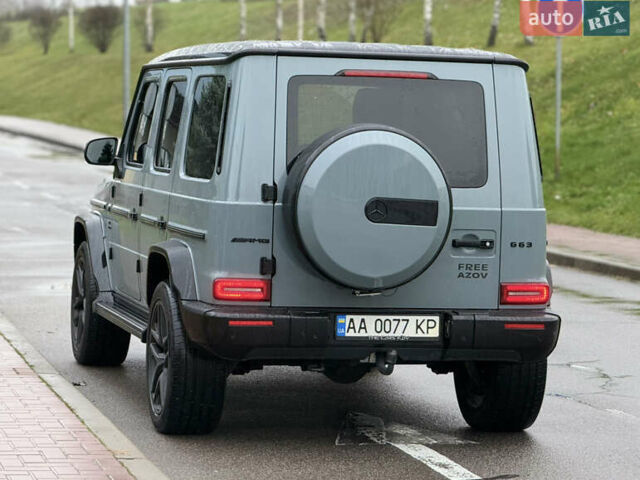 Серый Мерседес Г-Класс, объемом двигателя 3.98 л и пробегом 70 тыс. км за 117900 $, фото 4 на Automoto.ua