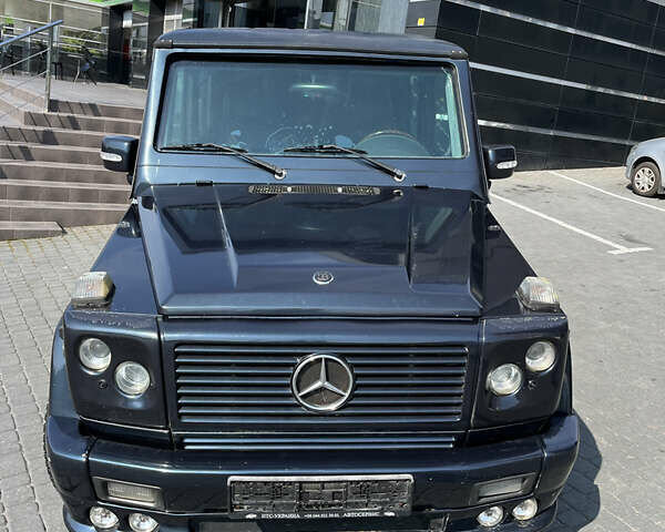 Синий Мерседес Г-Класс, объемом двигателя 3.2 л и пробегом 135 тыс. км за 15999 $, фото 1 на Automoto.ua