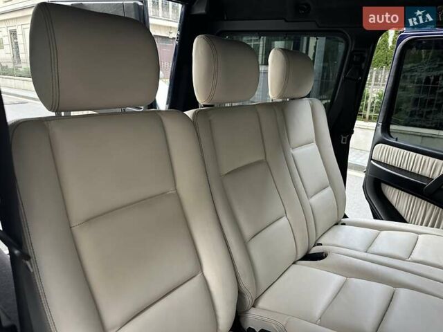 Синій Мерседес Г-Клас, об'ємом двигуна 3 л та пробігом 180 тис. км за 53500 $, фото 76 на Automoto.ua