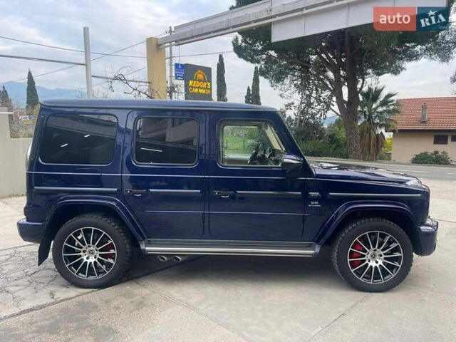 Синий Мерседес Г-Класс, объемом двигателя 3.98 л и пробегом 65 тыс. км за 135000 $, фото 1 на Automoto.ua