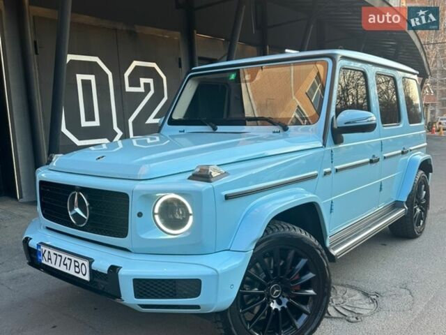 Синий Мерседес Г-Класс, объемом двигателя 2.93 л и пробегом 50 тыс. км за 160000 $, фото 5 на Automoto.ua