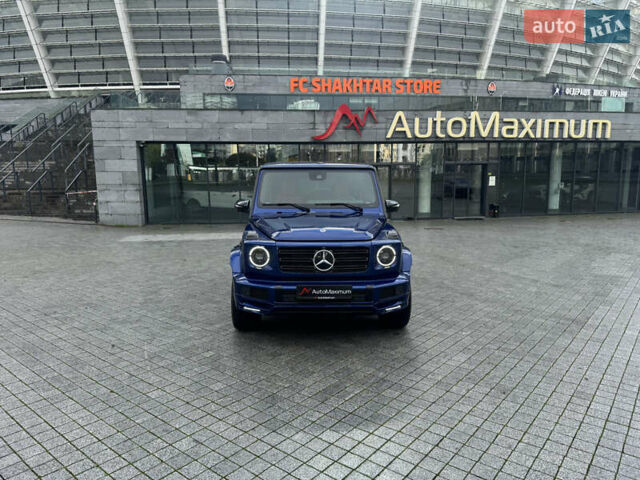 Синий Мерседес Г-Класс, объемом двигателя 3.98 л и пробегом 40 тыс. км за 157000 $, фото 1 на Automoto.ua