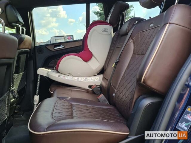 Синий Мерседес ГЛ 350, объемом двигателя 3 л и пробегом 210 тыс. км за 33990 $, фото 14 на Automoto.ua