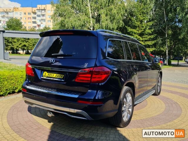 Синий Мерседес ГЛ 350, объемом двигателя 3 л и пробегом 210 тыс. км за 33990 $, фото 2 на Automoto.ua