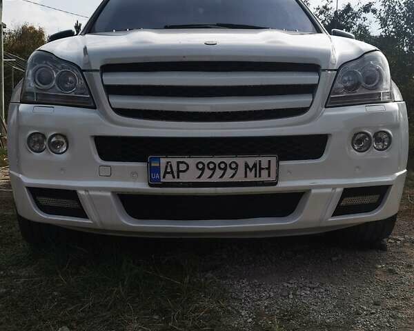 Мерседес ГЛ-класс 2008 в Запорожье на Automoto.ua Белый Мерседес ГЛ-класс, объемом двигателя 5.46 л и пробегом 189 тыс. км за 11500 $, фото 2 на Automoto.ua