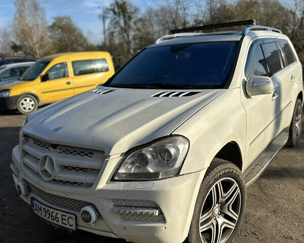 Белый Мерседес ГЛ-класс, объемом двигателя 4.66 л и пробегом 370 тыс. км за 19900 $, фото 6 на Automoto.ua