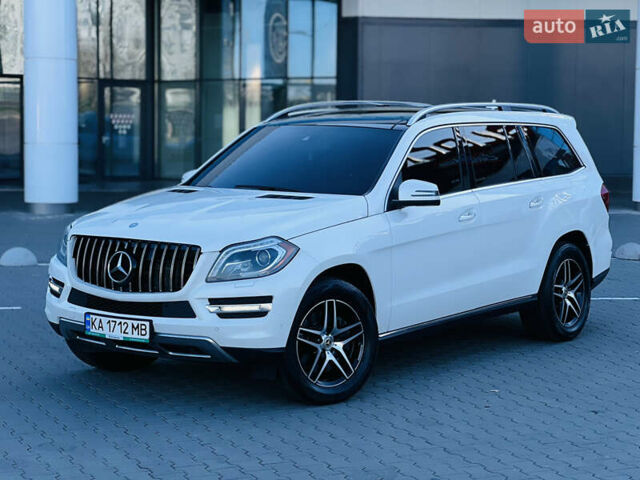 Белый Мерседес ГЛ-класс, объемом двигателя 4.7 л и пробегом 163 тыс. км за 19500 $, фото 1 на Automoto.ua
