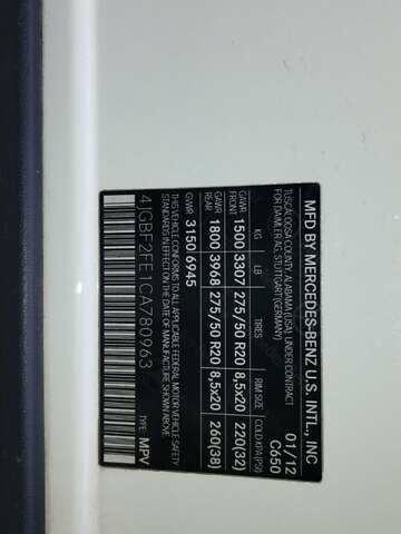 Белый Мерседес ГЛ-класс, объемом двигателя 3 л и пробегом 255 тыс. км за 24300 $, фото 18 на Automoto.ua