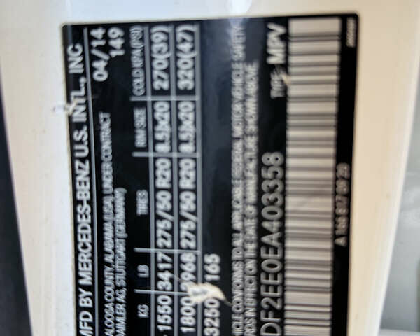 Білий Мерседес ГЛ-Клас, об'ємом двигуна 3 л та пробігом 250 тис. км за 24999 $, фото 15 на Automoto.ua