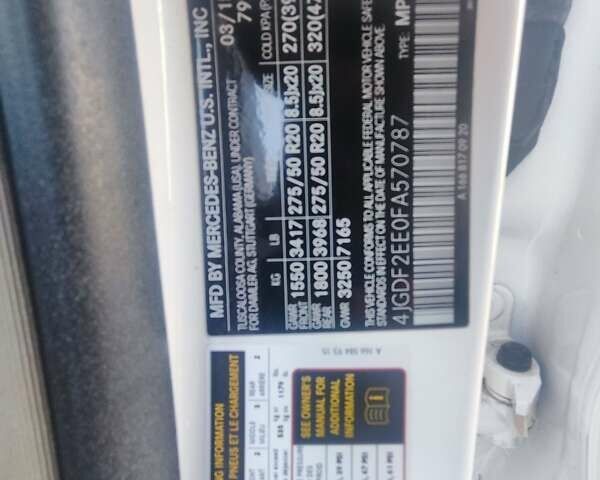 Білий Мерседес ГЛ-Клас, об'ємом двигуна 2.99 л та пробігом 148 тис. км за 29500 $, фото 26 на Automoto.ua