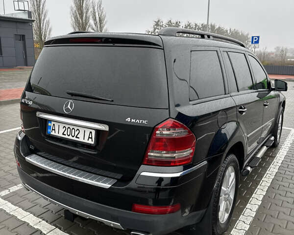 Черный Мерседес ГЛ-класс, объемом двигателя 4.7 л и пробегом 177 тыс. км за 10700 $, фото 6 на Automoto.ua