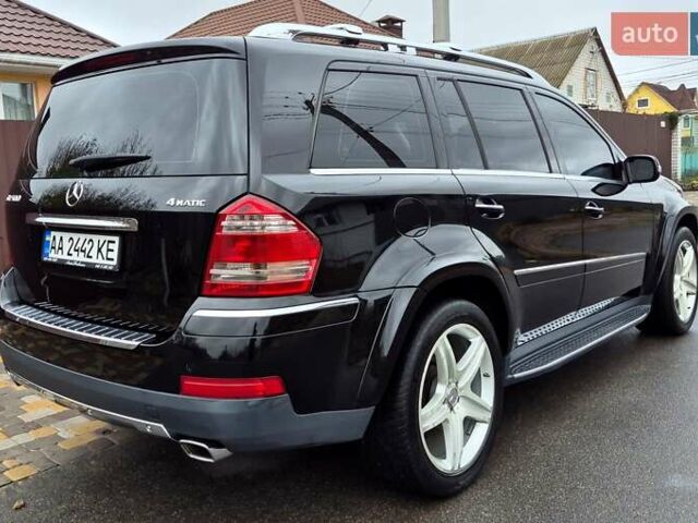 Чорний Мерседес ГЛ-Клас, об'ємом двигуна 5.46 л та пробігом 226 тис. км за 11600 $, фото 3 на Automoto.ua