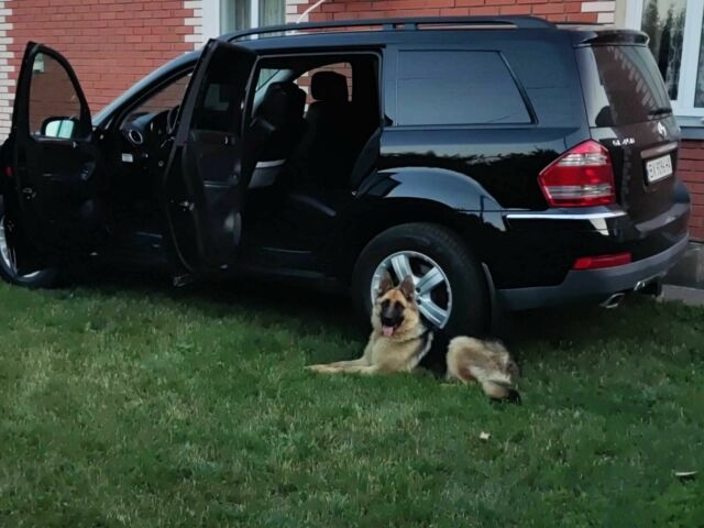 Черный Мерседес ГЛ-класс, объемом двигателя 4.7 л и пробегом 490 тыс. км за 12800 $, фото 4 на Automoto.ua